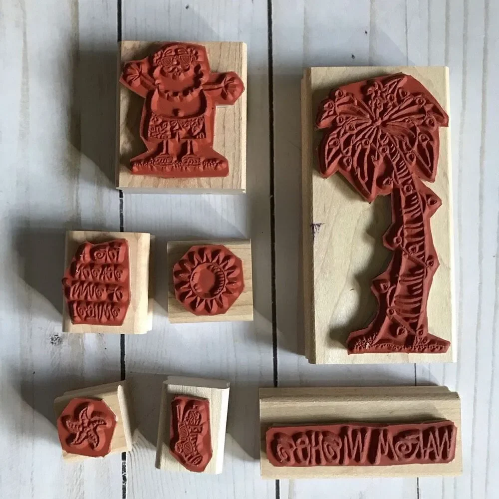 Stampin’ Up! Sunny Seasons Greetings Christmas rubber stamps cards retired